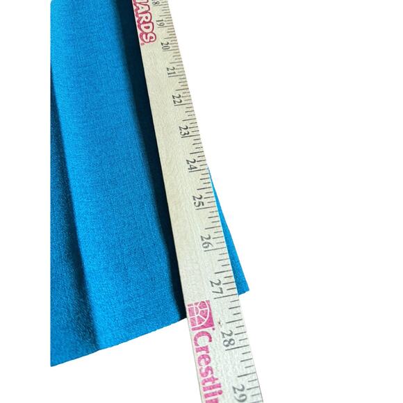 VTG Alfred Dunner Women’s Pants Size 14 Turquoise Elastic Waist Grannycore - Picture 5 of 6